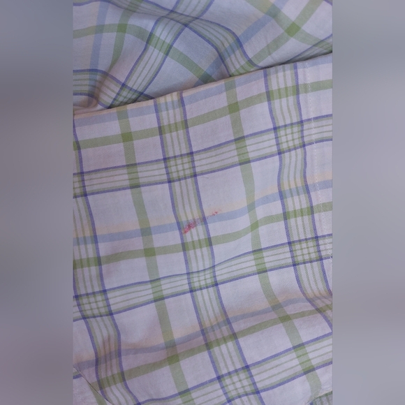 Brooks Brothers Mens Plaid 100% Cotton Size Medium Button Down Friday Shirt - Picture 7 of 11